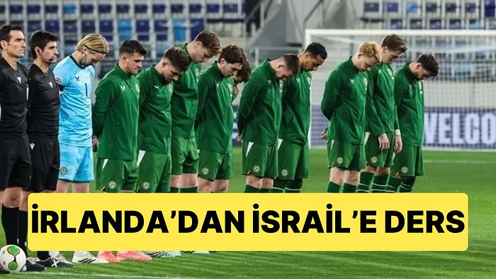 İrlanda-İsrail Maçlarında Yaşananlar Dikkatleri Bir Kez Daha Filistin'e Çevirdi