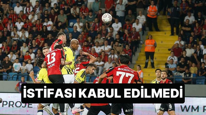 Gençlerbirliği'nde Metin Diyadin İstifa Etti, Yönetim Kabul Etmedi