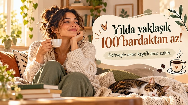 Yılda 100 bardaktan az!