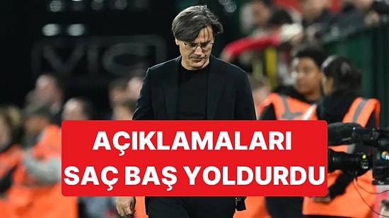 Montella İtalya Yenilgisinin Ardından Konuştu: "Dünya Kupası Başarısı Dengelerimizi Bozmuş Olabilir"