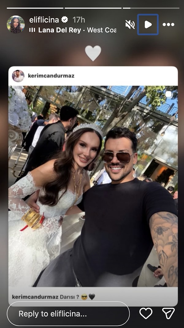 Samet Liçina’nın kız kardeşi Elif Liçina dünyaevine girdi.