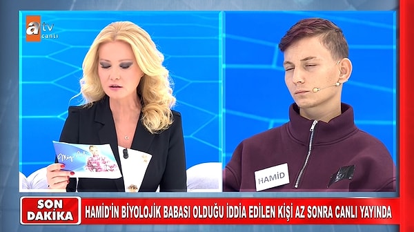 "Sakallı Hamid" olarak anılan kişi, Hamid'in annesiyle alkollü bir ortamda tanıştıklarını söyledi.