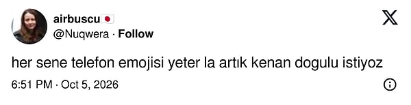 Telefon emojisinden konser ipucu çıkaranlar da çıktı