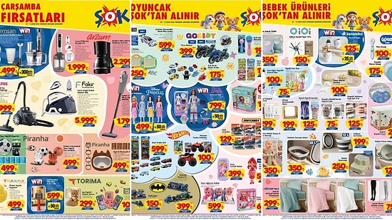 ŞOK'a El Blender Seti Geliyor! 7 Ekim 2026 ŞOK Aktüel Ürünler Kataloğu