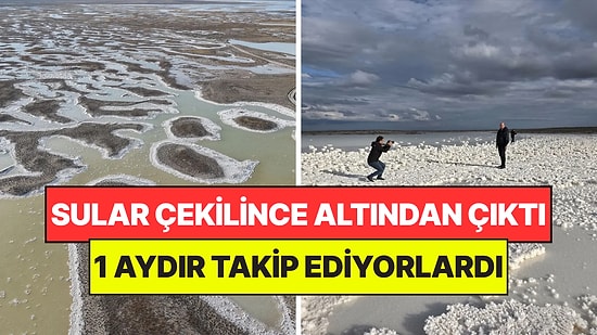 1 Aydır Takip Ediliyordu: Sular Çekilince Beklenmedik Şekilde Ortaya Çıktı
