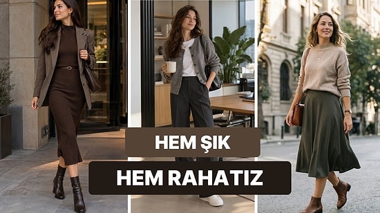 Kızlar Buraya: Rahat ve Şık Ofis Kombinleri