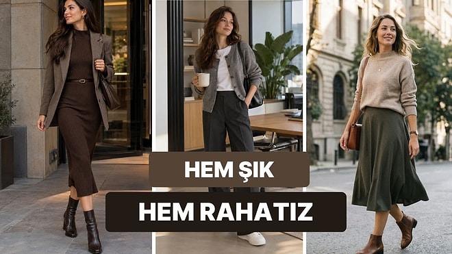 Kızlar Buraya: Rahat ve Şık Ofis Kombinleri
