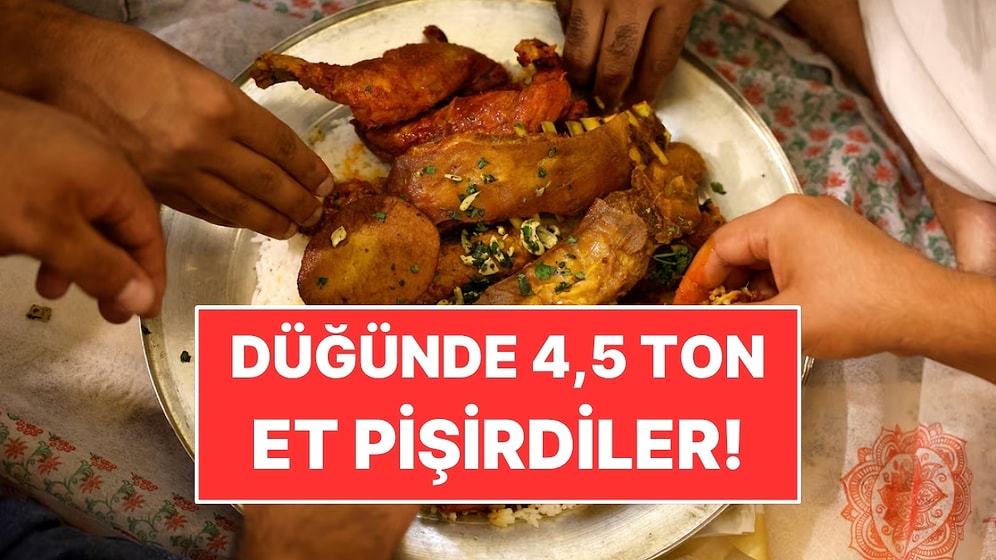600 Yıllık Düğün Geleneği Hala Sürüyor: Bir Düğünde 4,5 Ton Et Pişirdiler