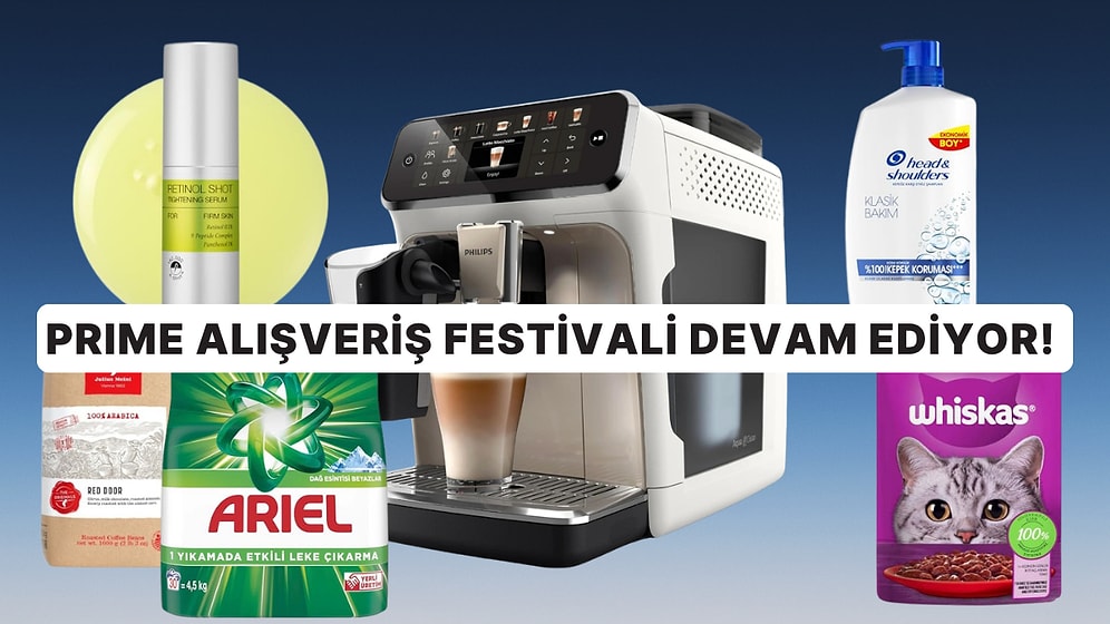 Amazon Prime Alışveriş Festivali'nde Öne Çıkan Kampanyalar