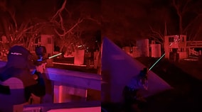 Mesmerizing Visuals from Glow-in-the-Dark Neon Paintball Event Win Internet Praises