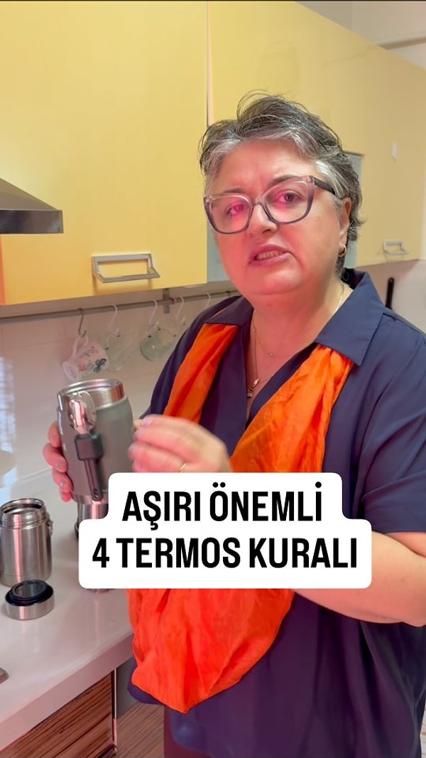 Termos yemeği ısıtmaz, sadece sıcak tutar!