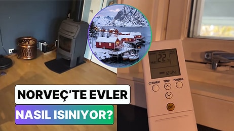Norveç'te Yaşayan Bir İçerik Üreticisi Evlerin Soğukta Nasıl Sıcacık Kaldığını Gösterdi