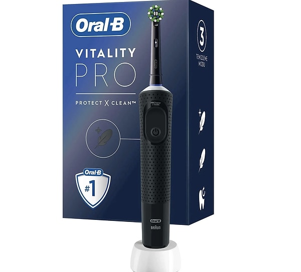 Oral-B Vitality Pro Cross Action şarjlı diş fırçası sepete özel 1.789 TL yerine net 1.520,65 TL!