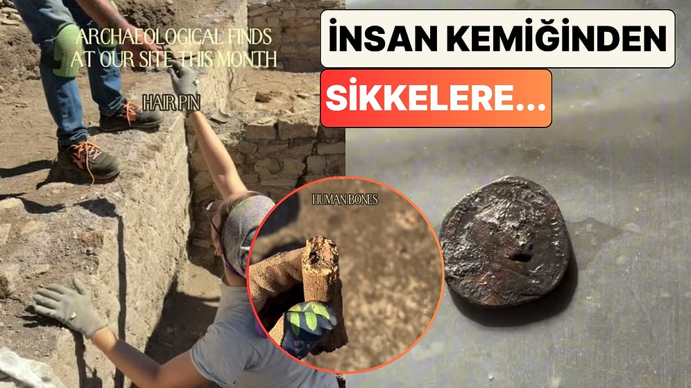 Bir Arkeolog Roma Dönemi Kazı Alanında Bir Ayda Bulunan Mozaik, Sikke ve Anahtarı Gösterdi