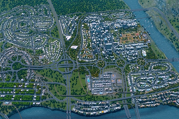 10. Cities: Skylines planlama becerinizi geliştiriyor.