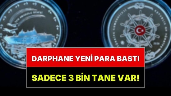 Darphane Yeni Para Bastı: Sadece 3 Bin Adet Var