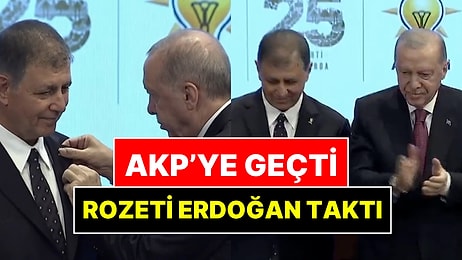 İzmir Büyükşehir Belediye Başkanı Cemil Tugay AKP’ye Katıldı