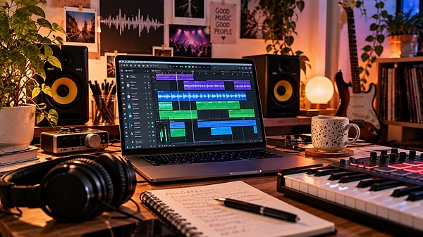 6. Müzik prodüksiyonuyla kendi seslerini baştan yaratabilirsin.