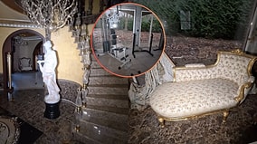 Creator Explores Abandoned Villa Showing Gold Salons and Spa