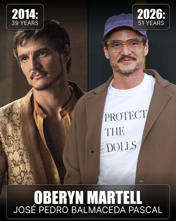 Oberyn Martell'i canlandıran Pedro Pascal, Game of Thrones'tan sonra bir dünya yıldızına dönüştü.