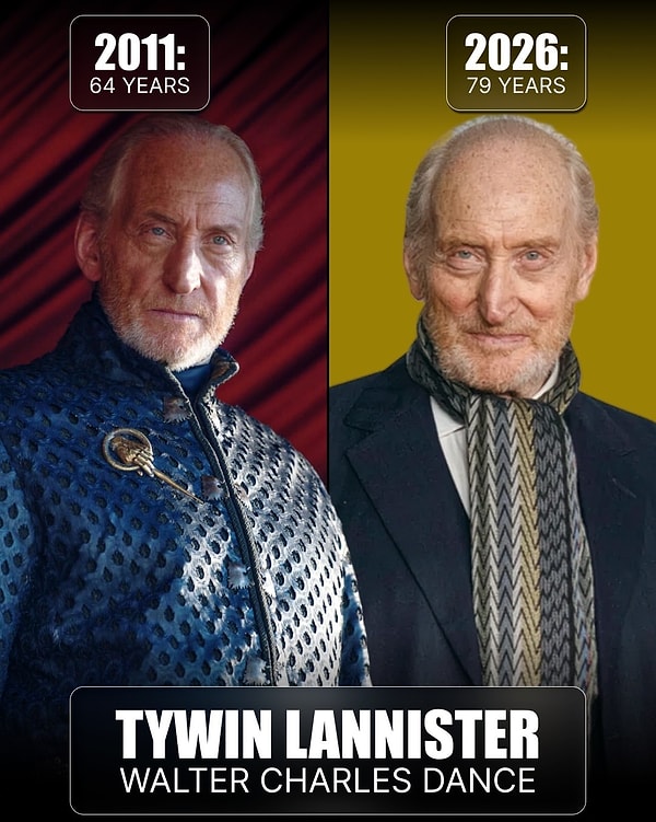 Tywin Lannister'ın Charles Dance'i, 10 Ekim'de 80 yaşına basıyor ama hız kesmiyor.