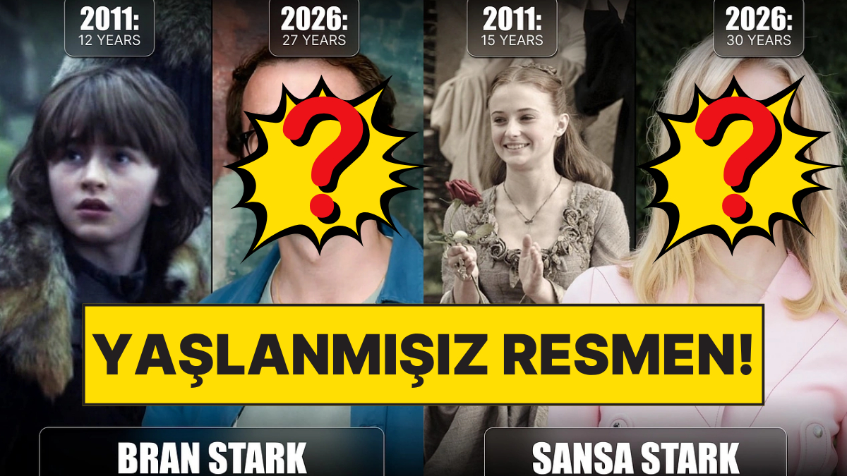 İlk Bölümün Üzerinden 15 Yıl Geçti: Game of Thrones Oyuncularının Son Hali Görenleri Yaşlı Hissettirdi!