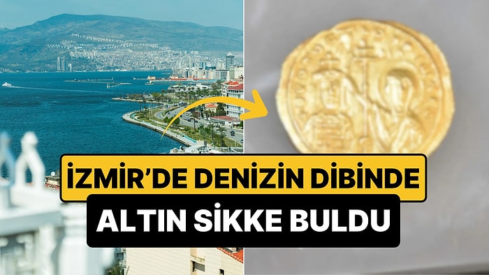 Amatör Dalgıç Denizde Tesadüfen Buldu: 1.050 Yıllık Altın Sikke Bir İmparatora Ait Çıktı