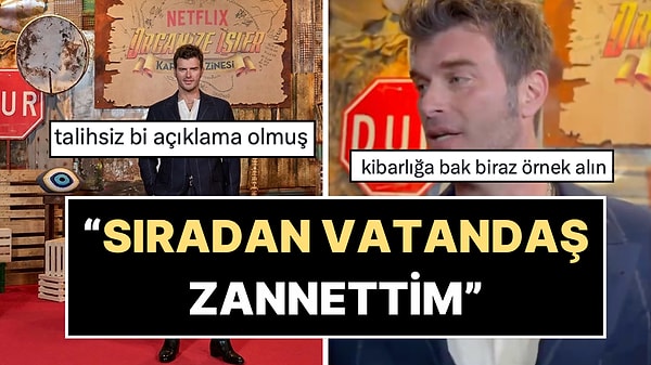 Kıvanç Tatlıtuğ Muhabirden Özür Diledi: Sözleri İkiye Böldü!