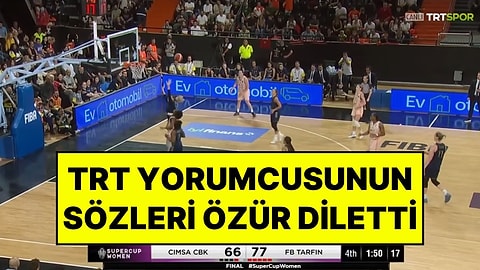 TRT Yorumcusu Nilay Kartaltepe, Fenerbahçe Maçındaki Sözleri Nedeniyle Özür Dilemek Zorunda Kaldı