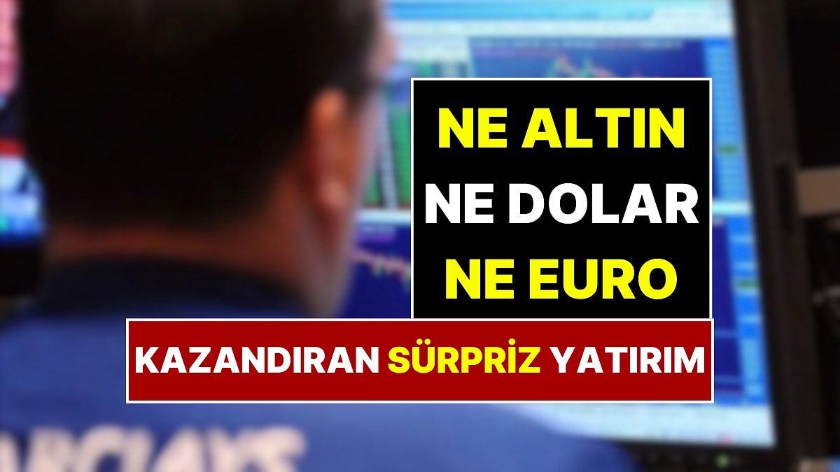 Eylül'de En Çok Kazandıran Yatırım Aracı Belli Oldu