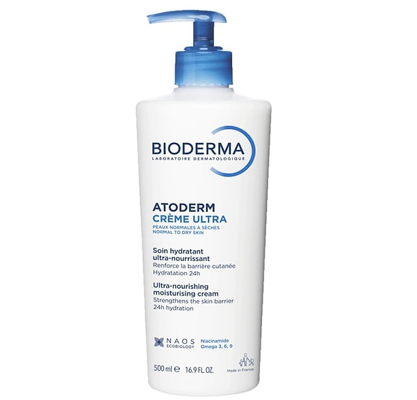 Bioderma Atoderm Cream Ultra 500 ml nemlendirici %19 indirimle 1.300,00 TL yerine net 1.054,00 TL!
