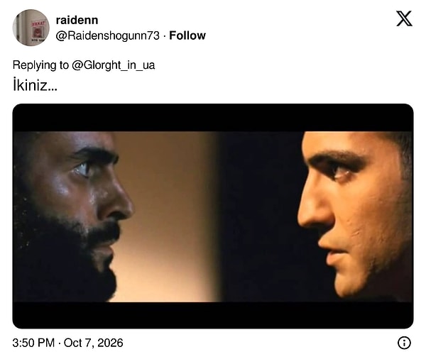 Meşhur filme gönderme yapıldı.