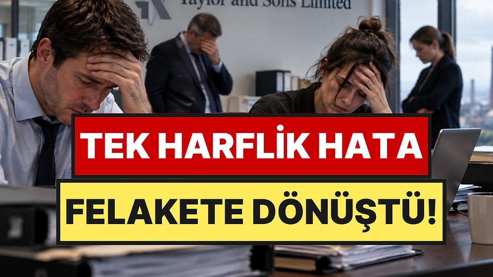 Tek Bir Harf Şirketi Batırdı: Yanlış Kayıt 250 Kişiyi İşsiz Bıraktı