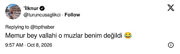 Maymunun savunması geldi: O muzlar ona ait değilmiş