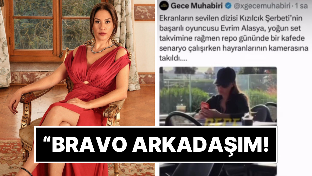 Kafede Çekilen Görüntüleri Paylaşılan Evrim Alasya Tepki Gösterdi!
