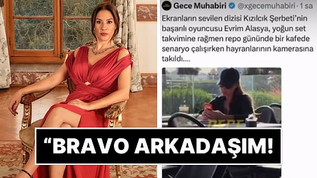 Kafede Çekilen Görüntüleri Paylaşılan Evrim Alasya Tepki Gösterdi!