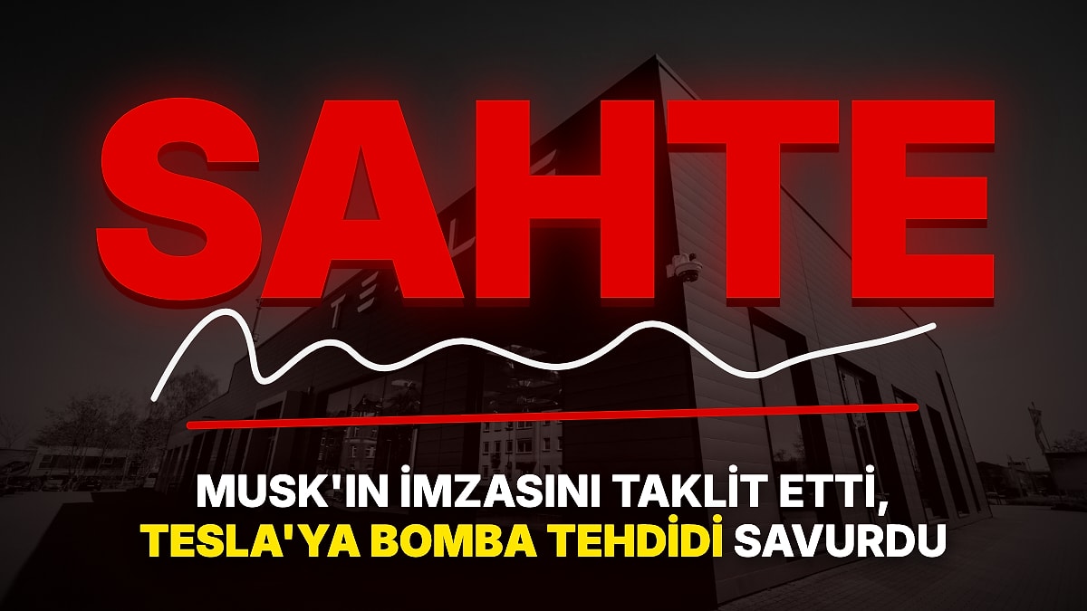 Tesla'ya İş Başvurusu Reddedilen Bir Adam, Elon Musk'ın İmzasını Taklit Etti, Bomba Tehdidi Savurdu!