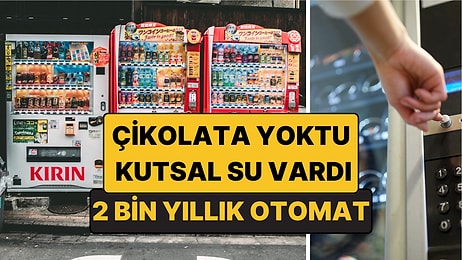 Çikolata Değil Kutsal Su: İlk Otomat 2 Bin Yıl Önce Çalışıyordu