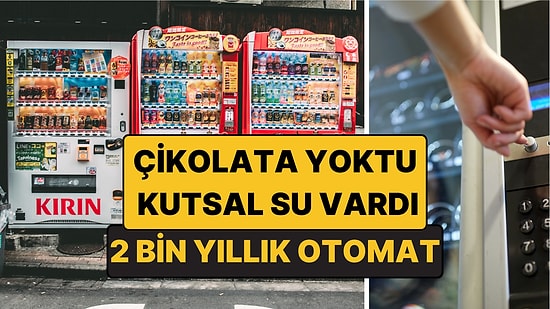 Çikolata Değil Kutsal Su: İlk Otomat 2 Bin Yıl Önce Çalışıyordu