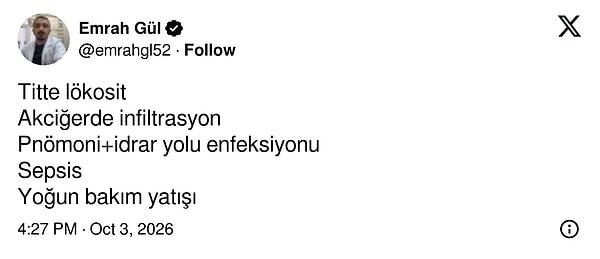 Bir doktor battaniyeyi hasta dosyası diliyle özetledi