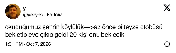Otobüs, eve çıkan teyzeyi 20 kişiyle bekledi.