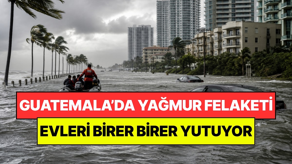 Yağmur Yüzünden Ülkenin Toprakları Çökmeye Başladı: Evleri Tek Tek Yutuyor