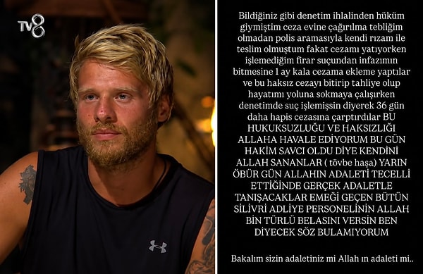Yunus Emre Özden'in cezası önce firar gerekçesiyle, ardından da 36 gün daha uzatıldı.