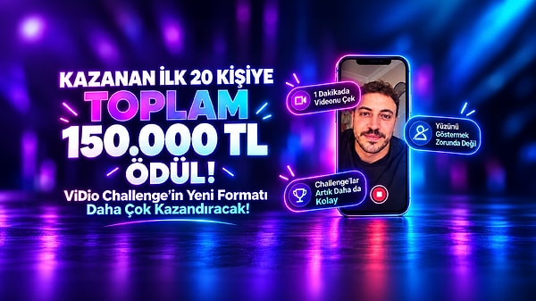 Kazanan İlk 20 Kişiye Toplam 150.000 TL Ödül!