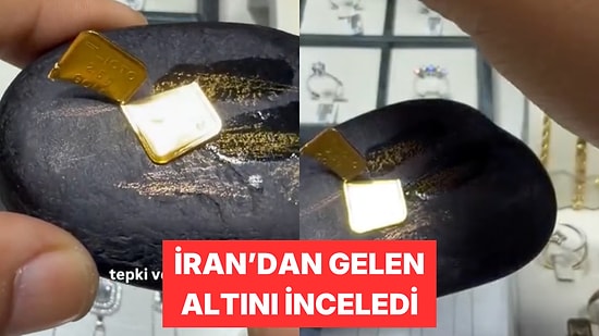 Bir Kuyumcu Yurt Dışından Gelen Altının Sahte Olup Olmadığını Test Etti