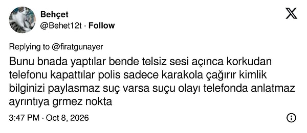 Telsiz sesiyle korkutmaya çalışan dolandırıcıya telsiz sesiyle karşılık verdi