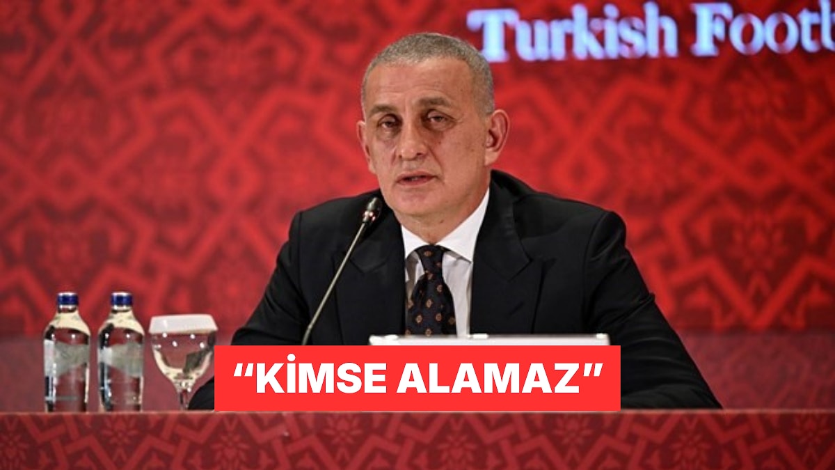 Hacıosmanoğlu: "Ben İstemeden Kimse Beni TFF Başkanlığından Alamaz"