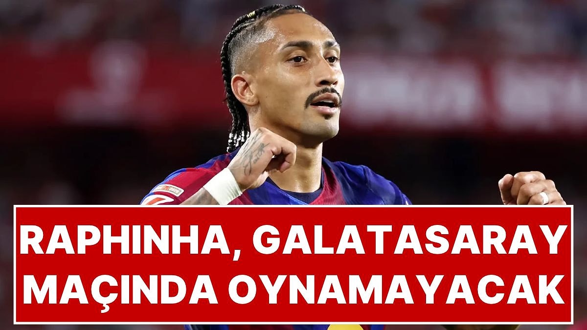 Hansi Flick Açıkladı: Barcelona'nın Yıldızı Raphinha Getafe ve Galatasaray Maçlarında Forma Giymeyecek