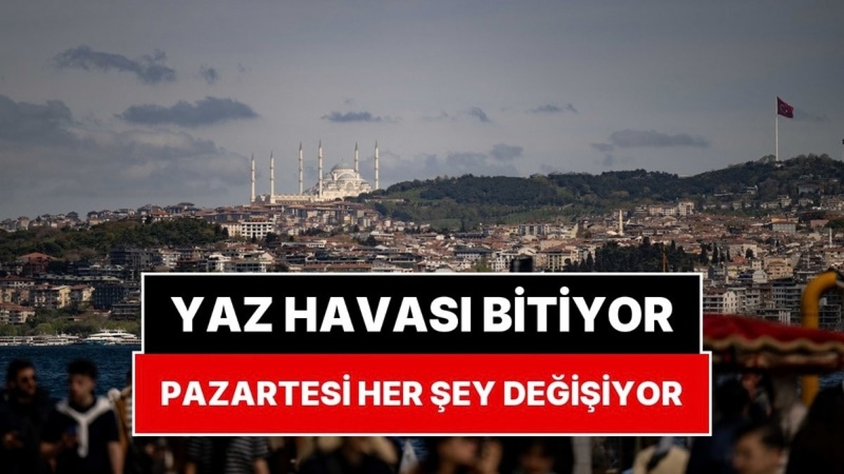Yaz Resmen Kışa Dönecek! Pazartesi Günü Her Şey Bir Anda Değişecek