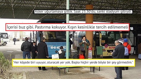 Google'da Otogarlara Yorum Yazanlar Tuvaletten Pastırma Kokusuna Her Şeyi Puanlamış